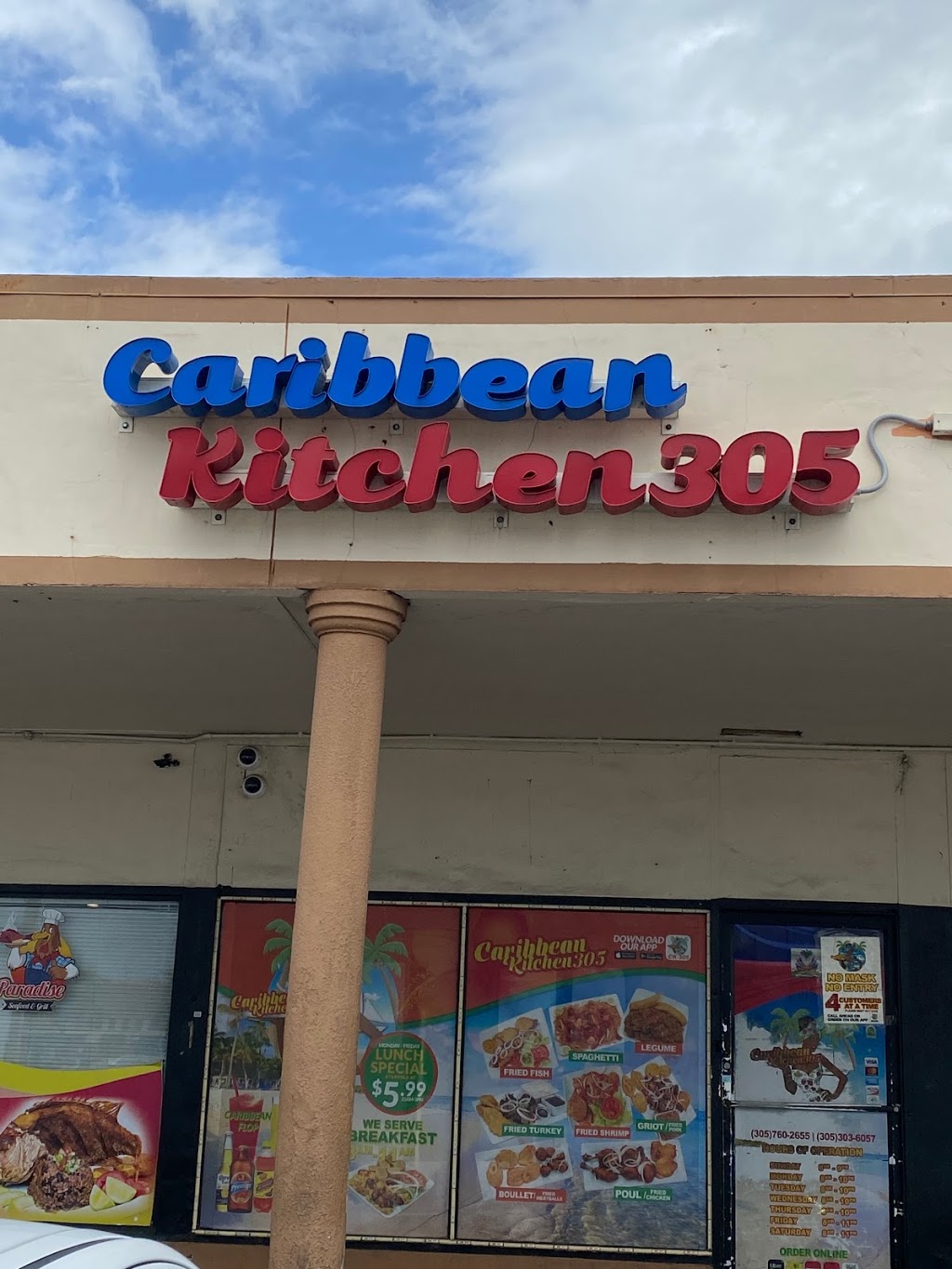 Caribbean Kitchen 305 | restaurant | 762 NW 183rd St, Miami Gardens, FL 33169, USA | 3053036057 OR +1 305-303-6057