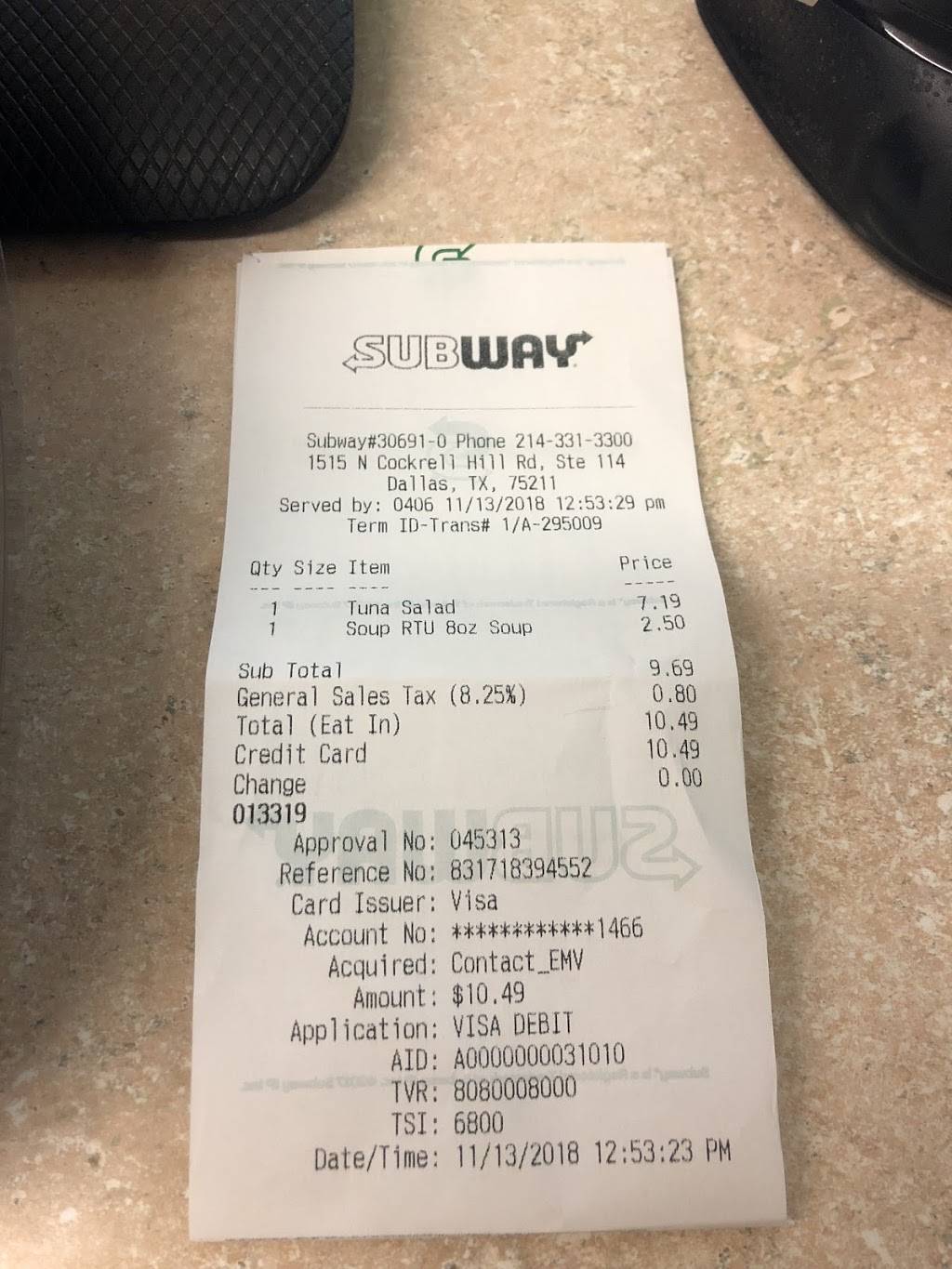 Subway Restaurants | restaurant | 1515 N Cockrell Hill Rd, The Shops at, Pinnacle Park Blvd Suite A114, Dallas, TX 75211, USA | 2143313300 OR +1 214-331-3300