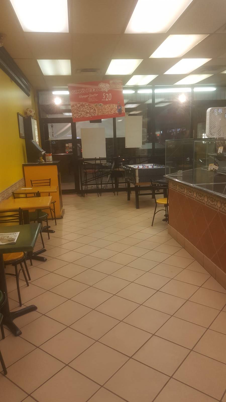 Ginos Pizza | restaurant | 473 Guelph Line, Burlington, ON L7R 3L8, Canada | 8663104466 OR +1 866-310-4466