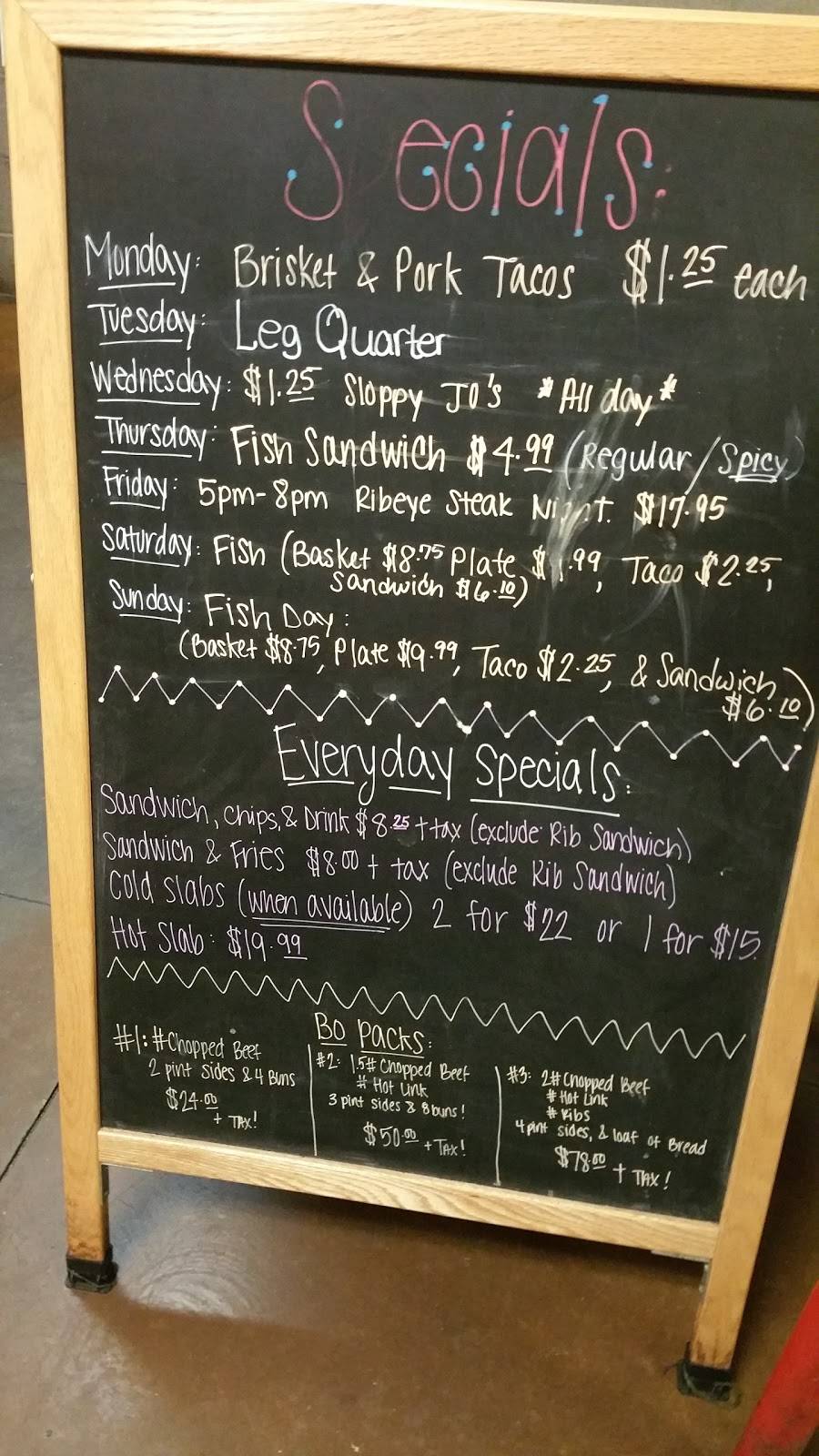 Bodacious Bar-B-Q | restaurant | 1630 Hill St, Tatum, TX 75691, USA | 9039476400 OR +1 903-947-6400