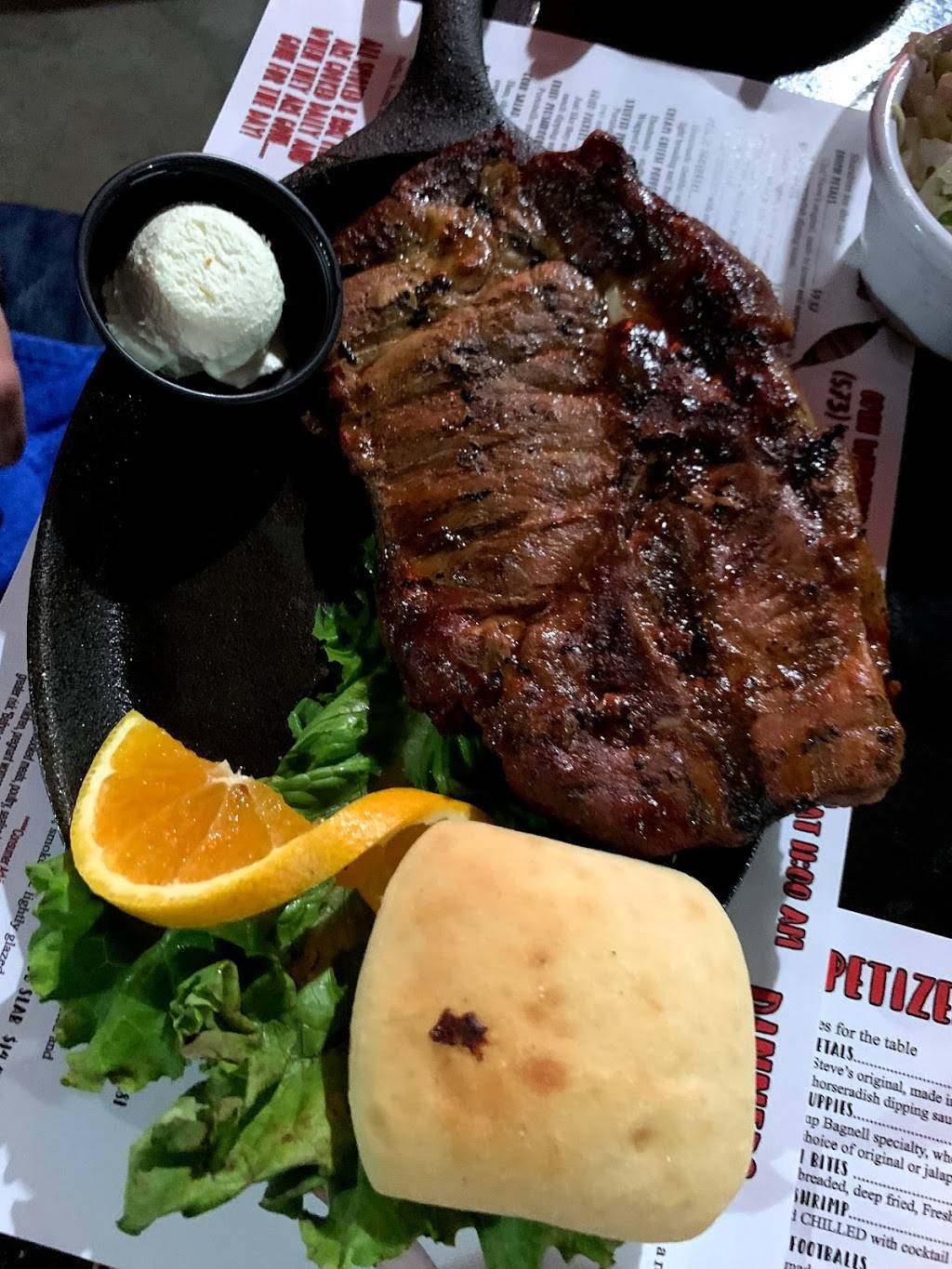 Camp Bagnell Fish & Steak | restaurant | 401 Old Bagnell Rd, Eldon, MO 65026, USA | 5736931275 OR +1 573-693-1275