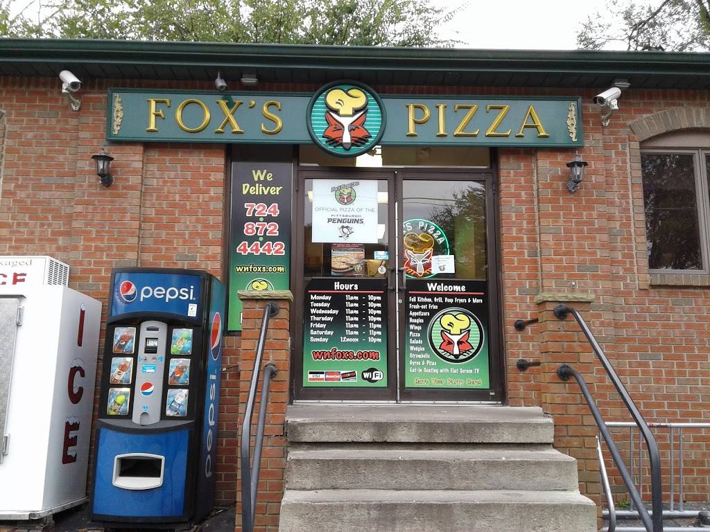 Foxs Pizza Den | restaurant | Collinsburg Rd, West Newton, PA 15089, USA | 7248724442 OR +1 724-872-4442