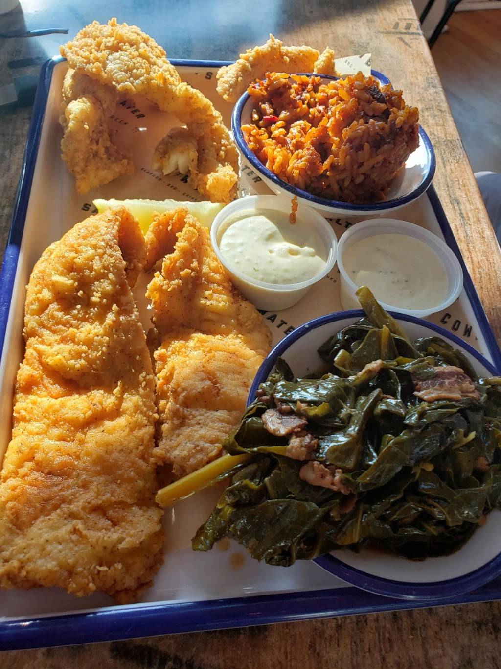 Saltwater Cowboys | restaurant | 130 Mill St, Mt Pleasant, SC 29464, USA | 8438560700 OR +1 843-856-0700