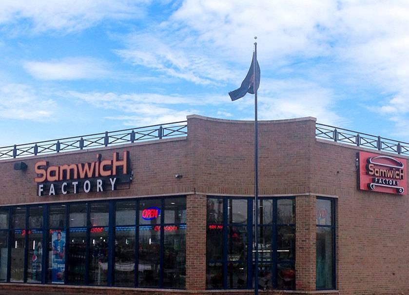 SamwicH Factory | restaurant | 12841 Michigan Ave Suite B, Dearborn, MI 48126, USA | 3138469935 OR +1 313-846-9935