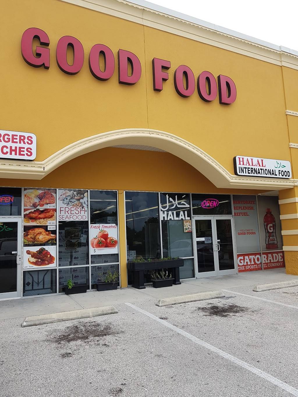 Good Food Halal Market and Restaurant | restaurant | 3262 Vineland Rd #108, Kissimmee, FL 34746, USA | 4075045045 OR +1 407-504-5045