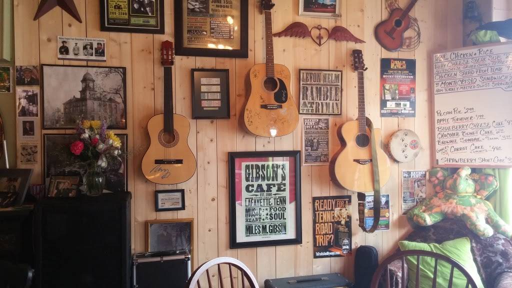 Gibsons Cafe | cafe | 100 E Locust St, Lafayette, TN 37083, USA | 6156662244 OR +1 615-666-2244