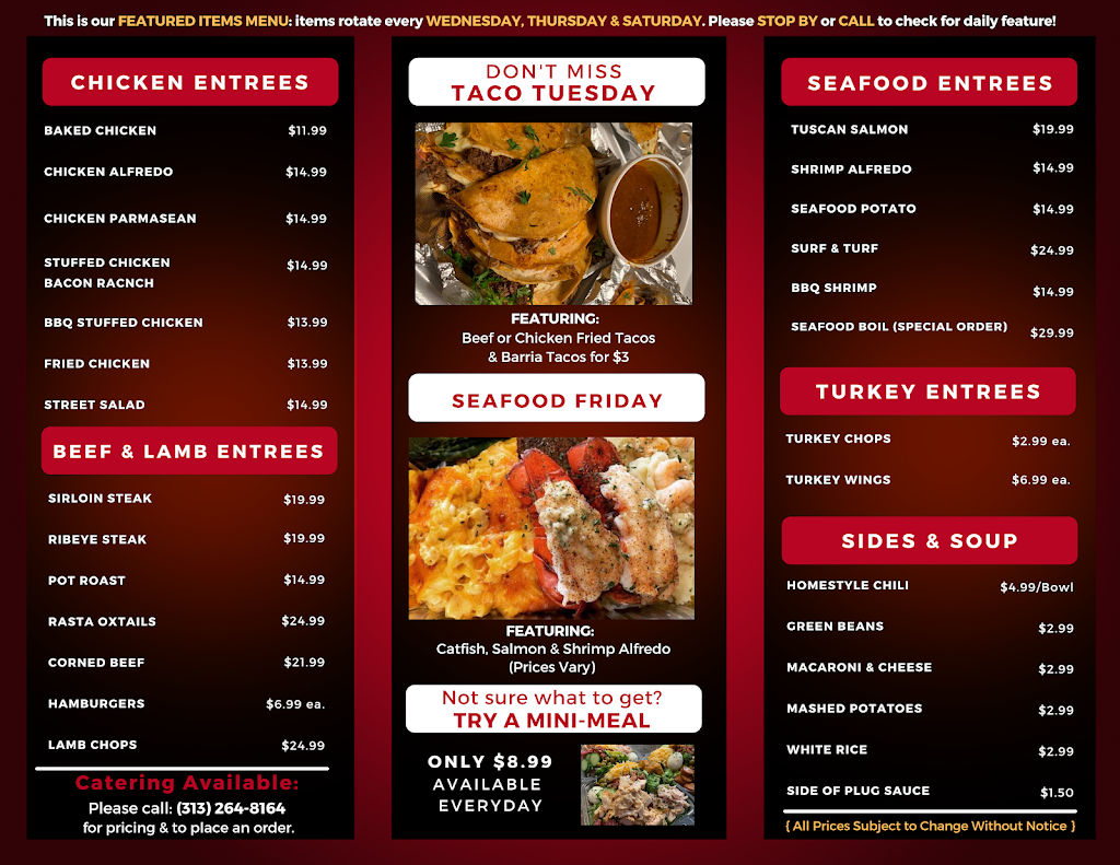 Ques Food Plug | restaurant | 35800 Van Dyke Ave, Sterling Heights, MI 48312, USA | 5869778930 OR +1 586-977-8930