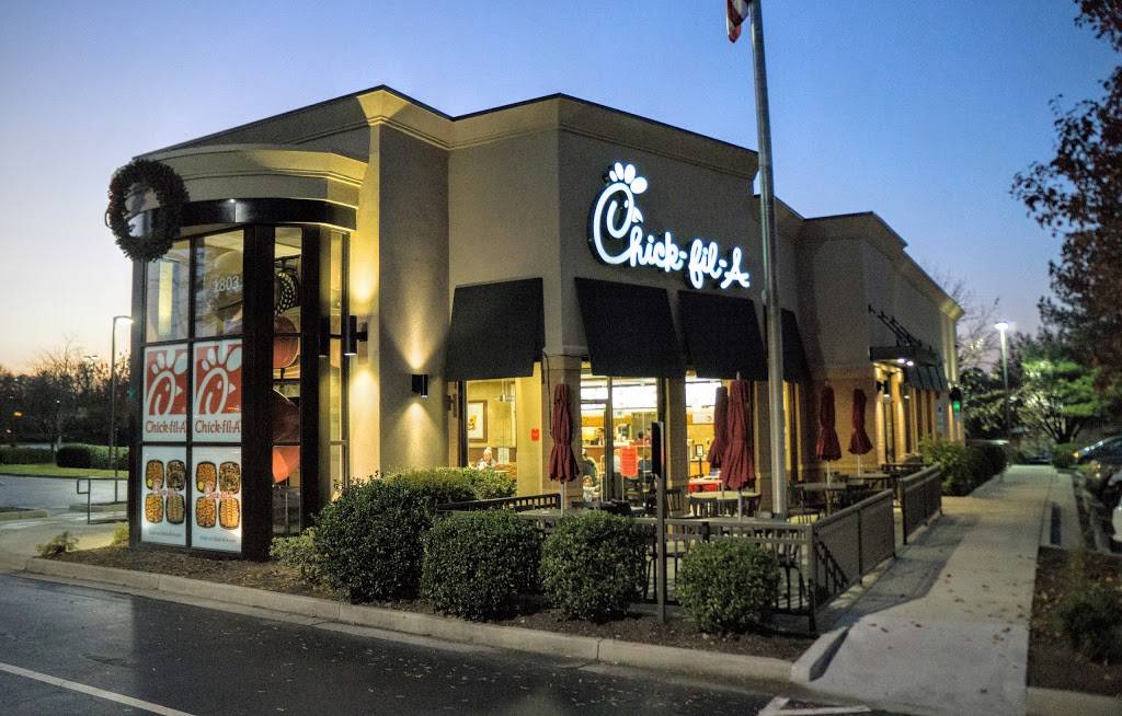 Chick-fil-A | restaurant | 1803 N Harrison Ave, Cary, NC 27513, USA | 9196781444 OR +1 919-678-1444