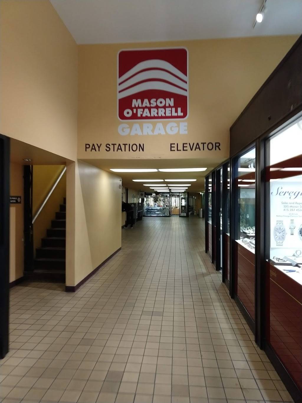 Mason OFarrell Garage | cafe | 325 Mason St, San Francisco, CA 94102, USA | 4156736757 OR +1 415-673-6757