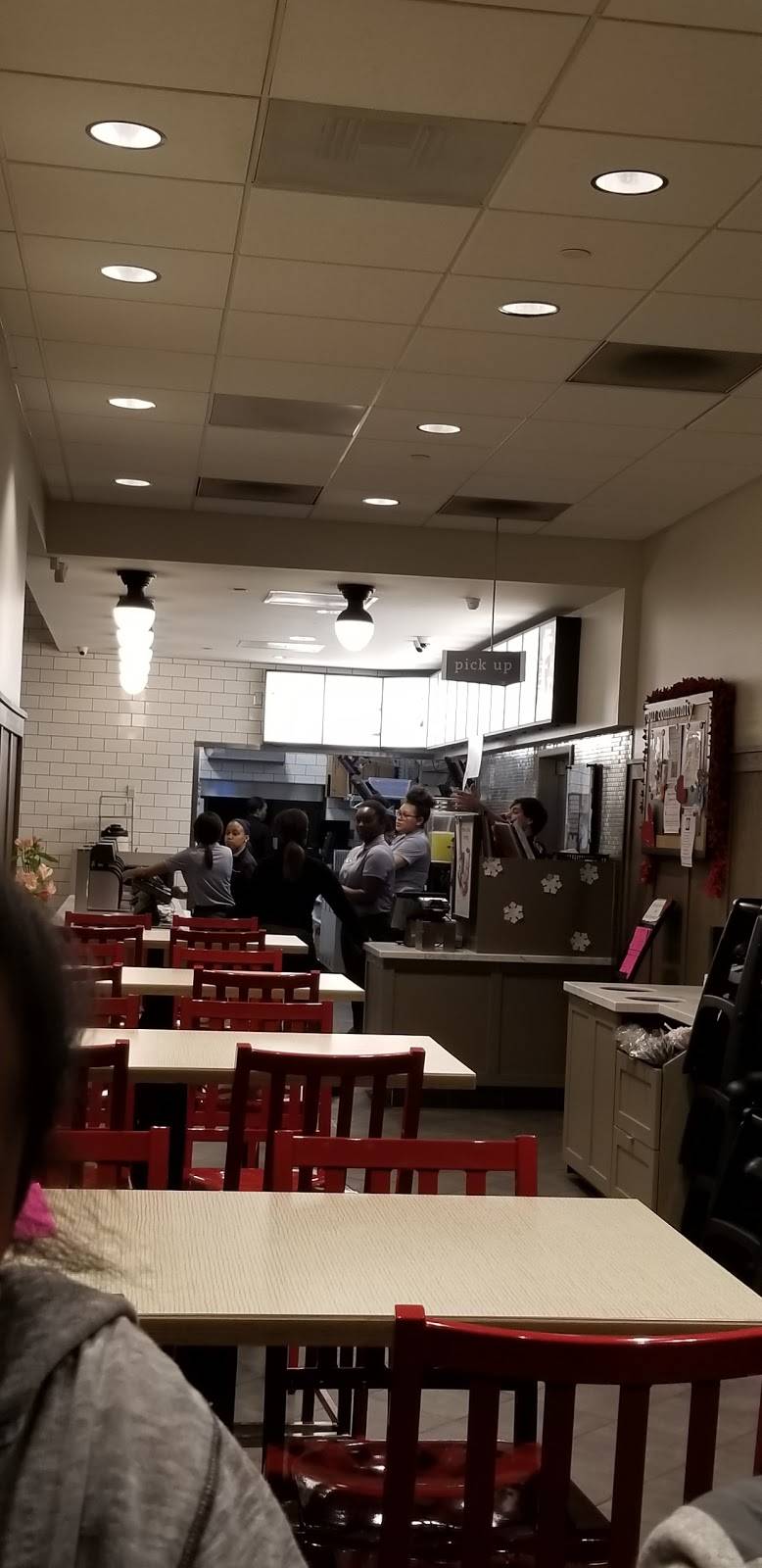 Chick-fil-A | restaurant | 10170 Reisterstown Rd, Owings Mills, MD 21117, USA | 4103633014 OR +1 410-363-3014