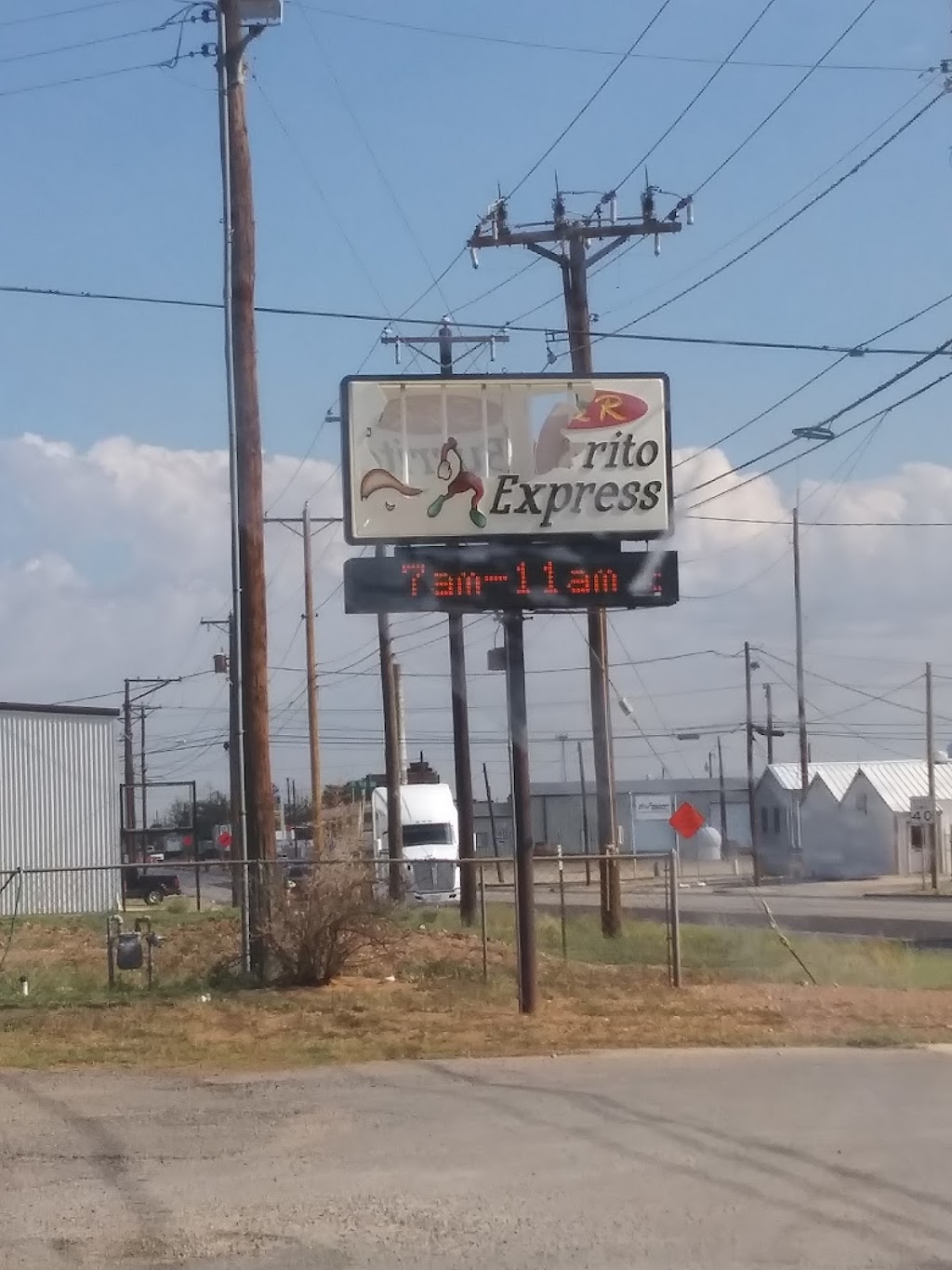 Daddios Burrito Express | restaurant | 202 S 2nd St, Lamesa, TX 79331, USA | 8068701313 OR +1 806-870-1313