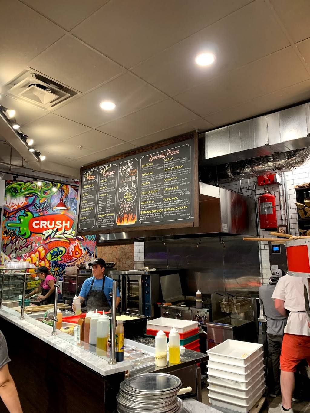 Crush Pizza | meal takeaway | 1250 Hancock St, Quincy, MA 02169, USA | 6174819350 OR +1 617-481-9350