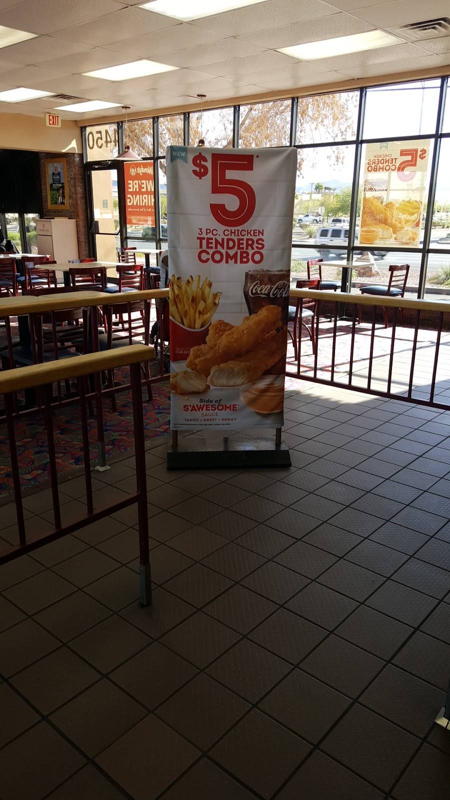 Wendys | restaurant | 4450 E Sunset Rd, Henderson, NV 89014, USA | 7024580093 OR +1 702-458-0093