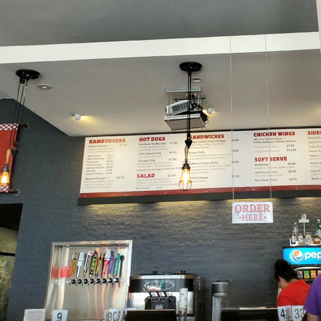 Flippin Burger | restaurant | 1419 Haight St, San Francisco, CA 94117, USA | 4158759933 OR +1 415-875-9933