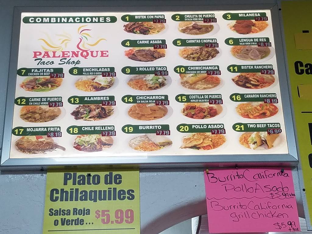 El Palenque Taco Shop | restaurant | 218 W San Marcos Blvd # 110, San Marcos, CA 92069, USA | 7607982997 OR +1 760-798-2997