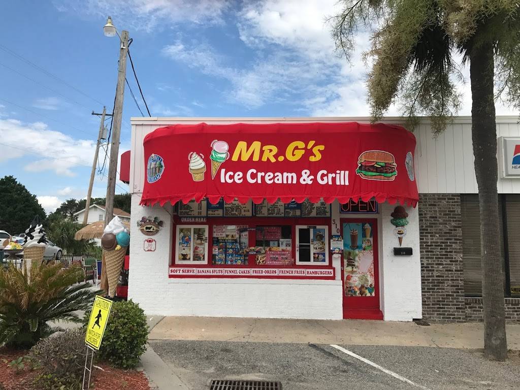 Mr Gs Ice Cream & Grill | restaurant | 310 17th Ave S, North Myrtle Beach, SC 29582, USA | 8432723766 OR +1 843-272-3766