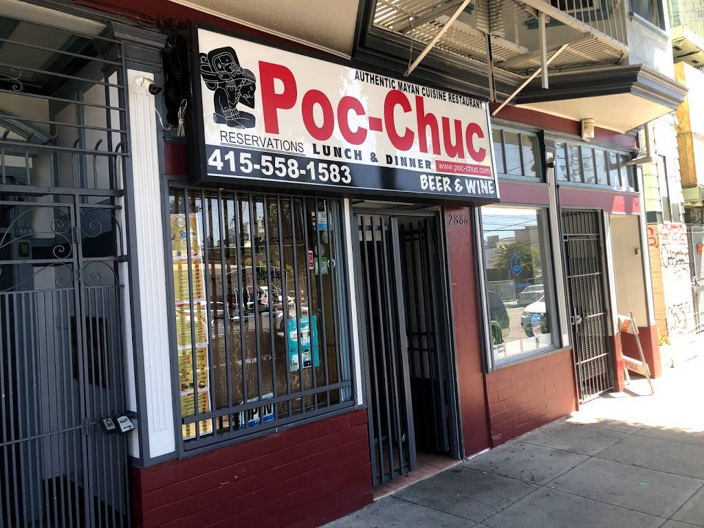 Poc-Chuc Restaurant | restaurant | 2886 16th St, San Francisco, CA 94103, USA | 4155581583 OR +1 415-558-1583
