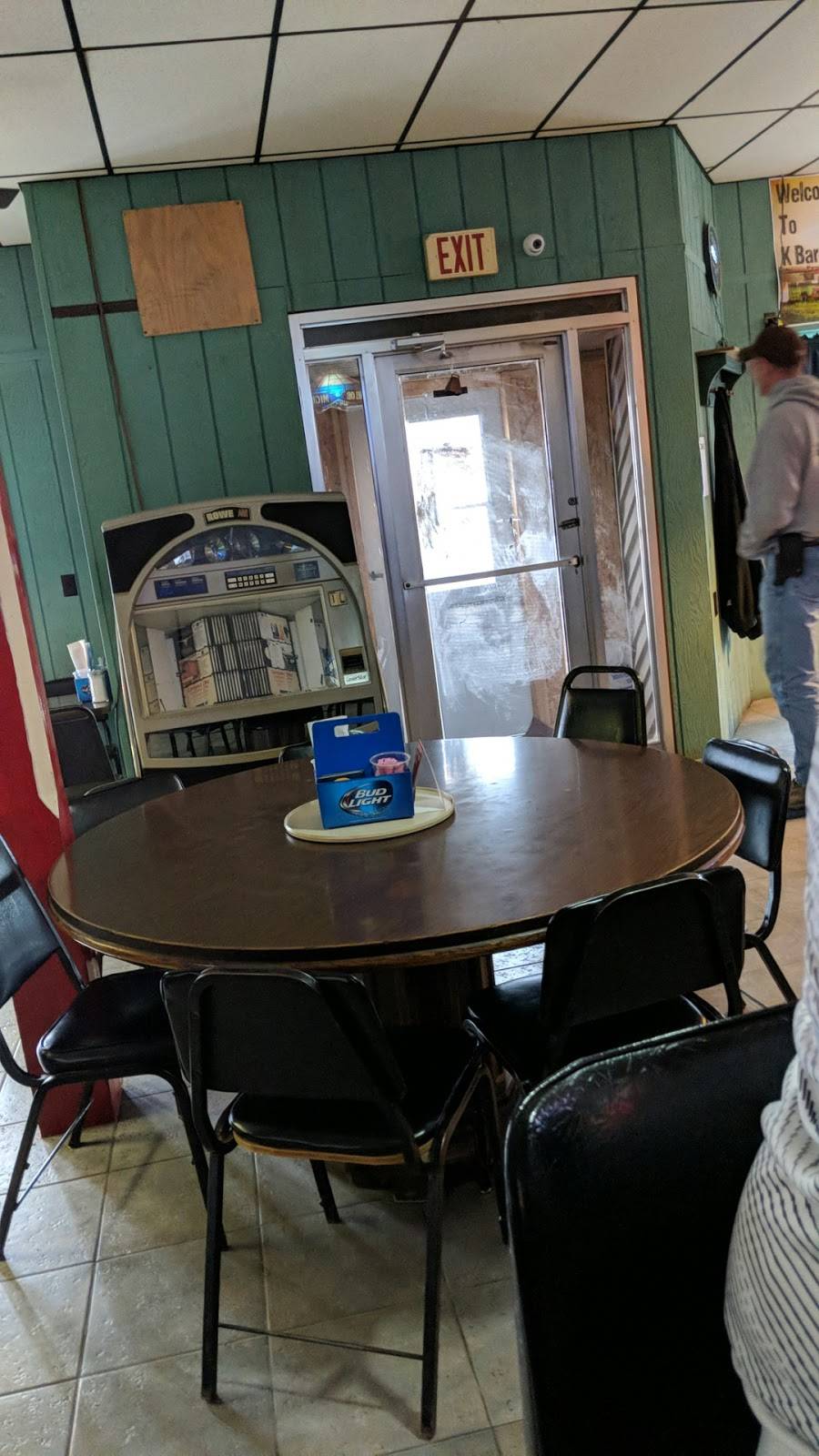 K-Bar Restaurant | restaurant | 105 S Elm St, Emma, MO 65327, USA | 6604639818 OR +1 660-463-9818