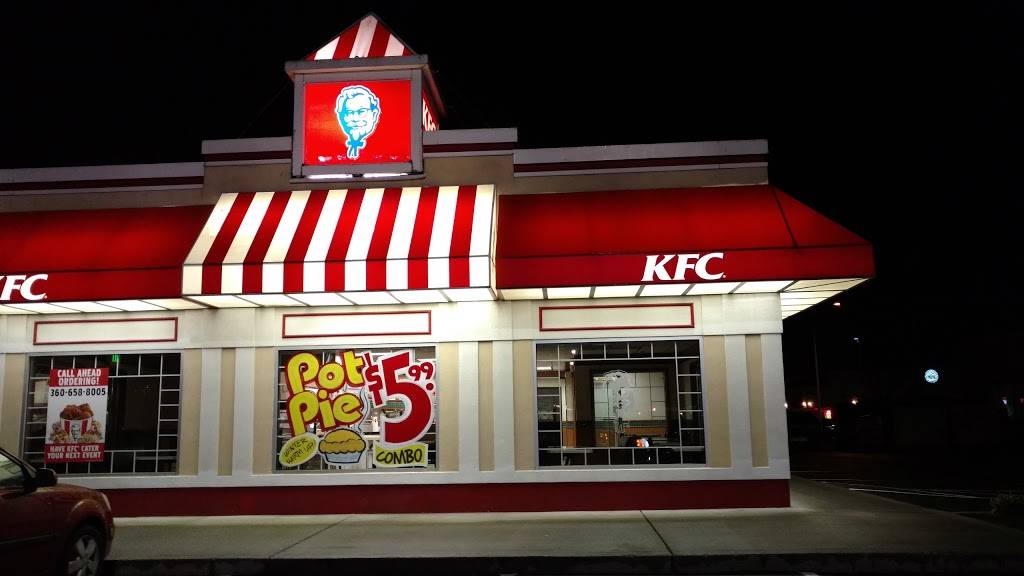 KFC | restaurant | 3433 169th Pl NE, Arlington, WA 98223, USA | 3606588005 OR +1 360-658-8005