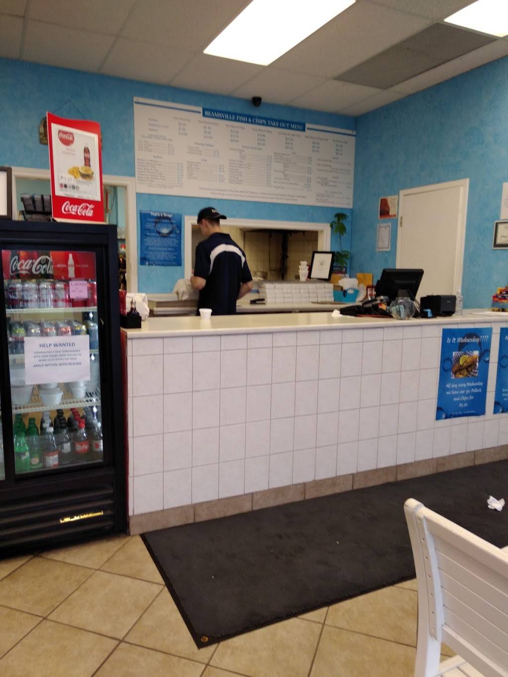 Beamsville Fish & Chips | restaurant | 5001 Greenlane, Beamsville, ON L0R 1B3, Canada | 9055630344 OR +1 905-563-0344