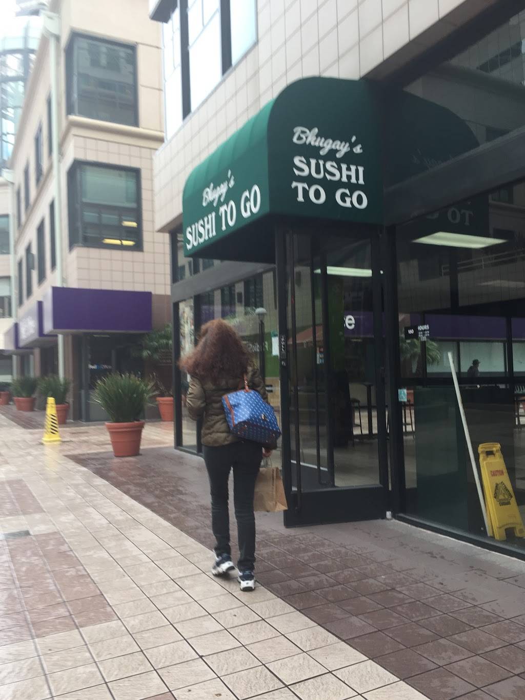 Bhugay’s Sushi To Go | restaurant | 1200 Clay St, Oakland, CA 94612, USA | 5105073122 OR +1 510-507-3122