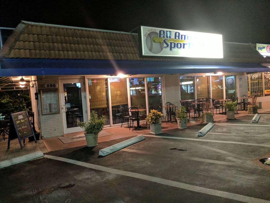 Old Naples All American Sports Bar | restaurant | 590 Tamiami Trail N, Naples, FL 34102, USA | 2393318510 OR +1 239-331-8510