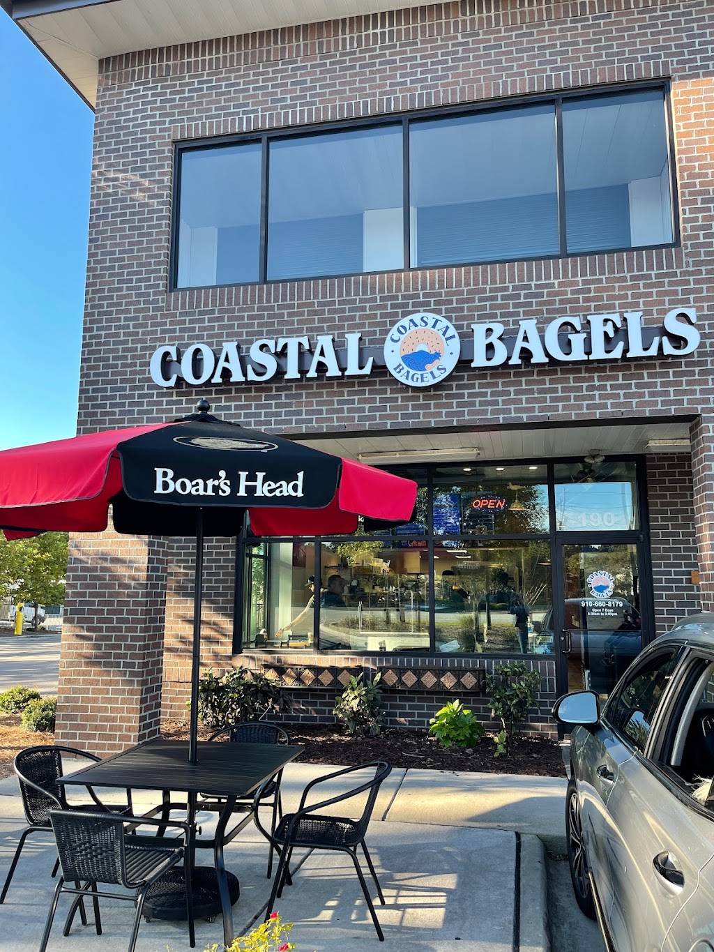 Coastal Bagels | restaurant | 6756 Gordon Rd, Wilmington, NC 28411, USA | 9106608179 OR +1 910-660-8179