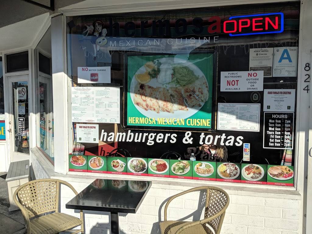 Hermosa Mexican Cuisine | restaurant | 824 Hermosa Ave, Hermosa Beach, CA 90254, USA | 3109375606 OR +1 310-937-5606