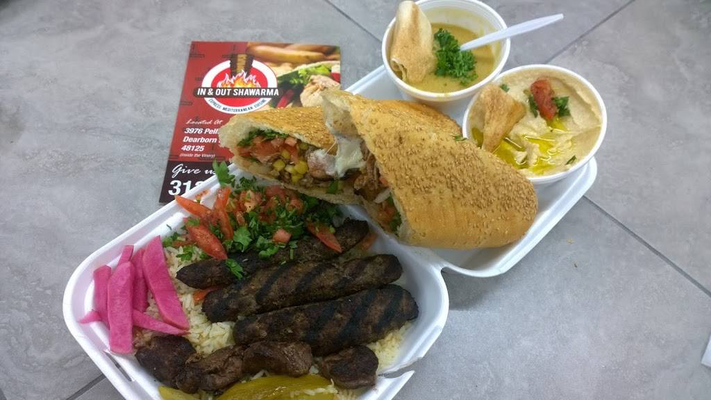In & Out Shawarma | restaurant | 3976 Pelham St, Dearborn Heights, MI 48125, USA | 3136331205 OR +1 313-633-1205