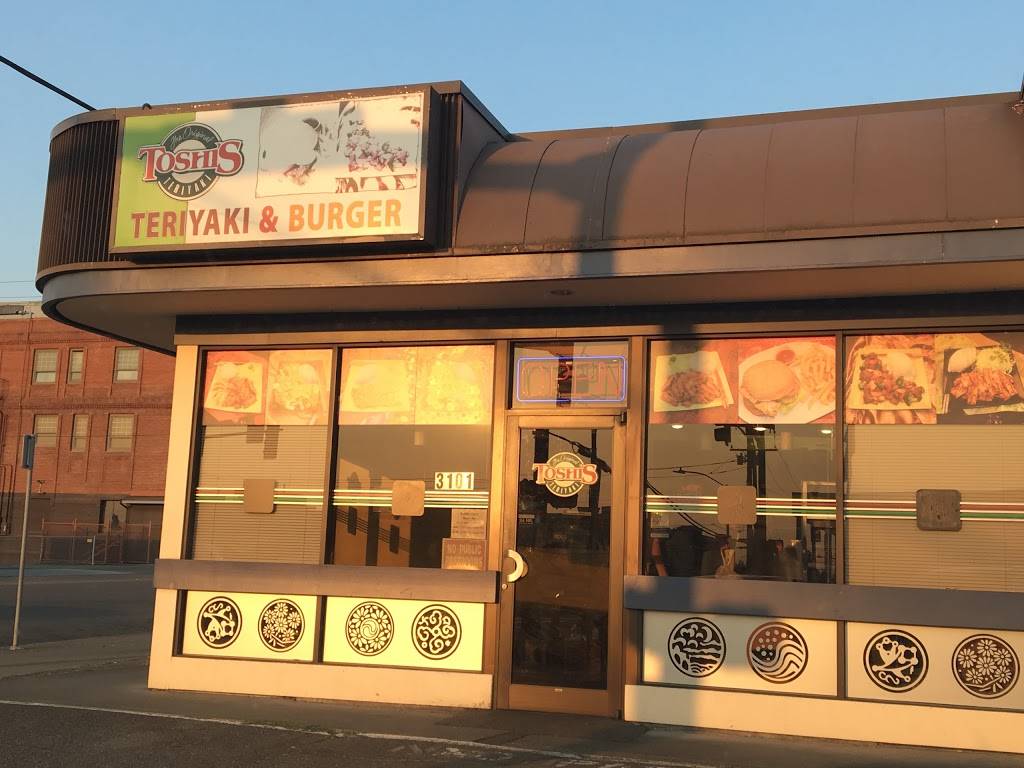 Toshis Teriyaki | restaurant | 3101 Hoyt Ave, Everett, WA 98201, USA | 4252589660 OR +1 425-258-9660