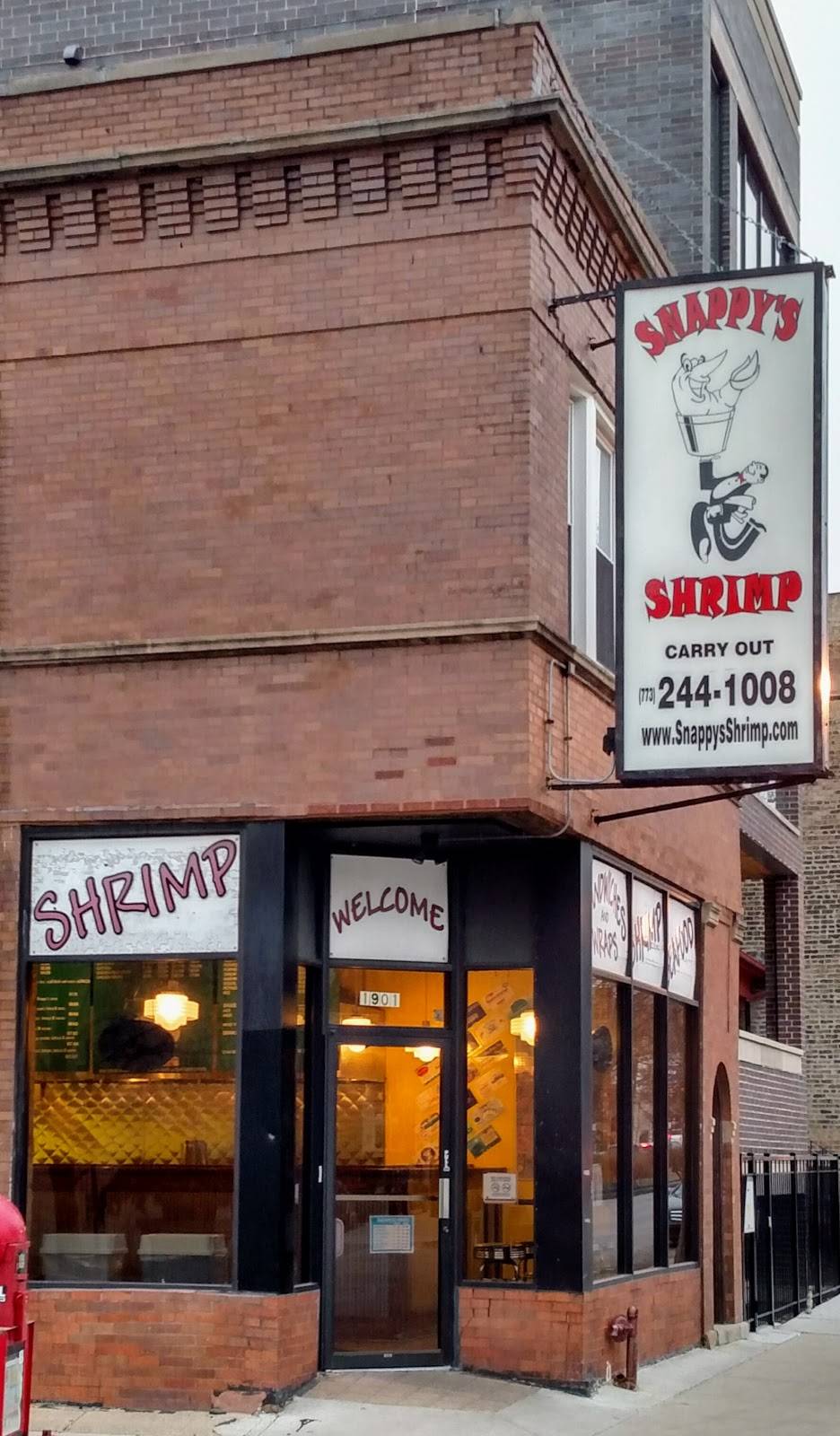 Snappys Shrimp | restaurant | 1901 W Irving Park Rd, Chicago, IL 60613, USA | 7732441008 OR +1 773-244-1008