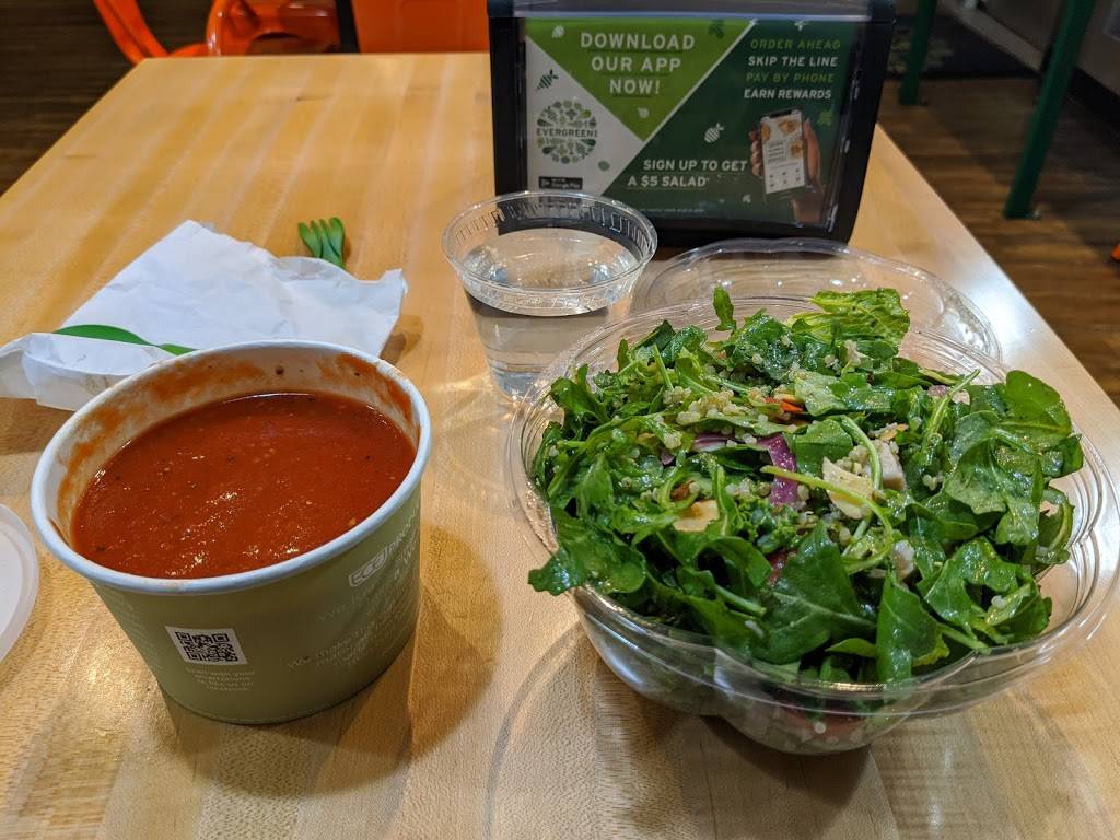 Evergreens Salad | restaurant | 10503 NE 4th St, Bellevue, WA 98004, USA | 4255592623 OR +1 425-559-2623