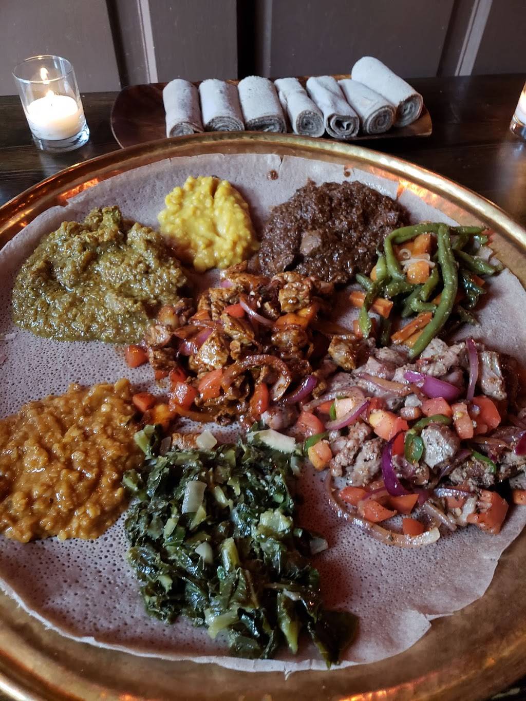 Injera | restaurant | 11 Abingdon Square, New York, NY 10014, USA | 2122069330 OR +1 212-206-9330