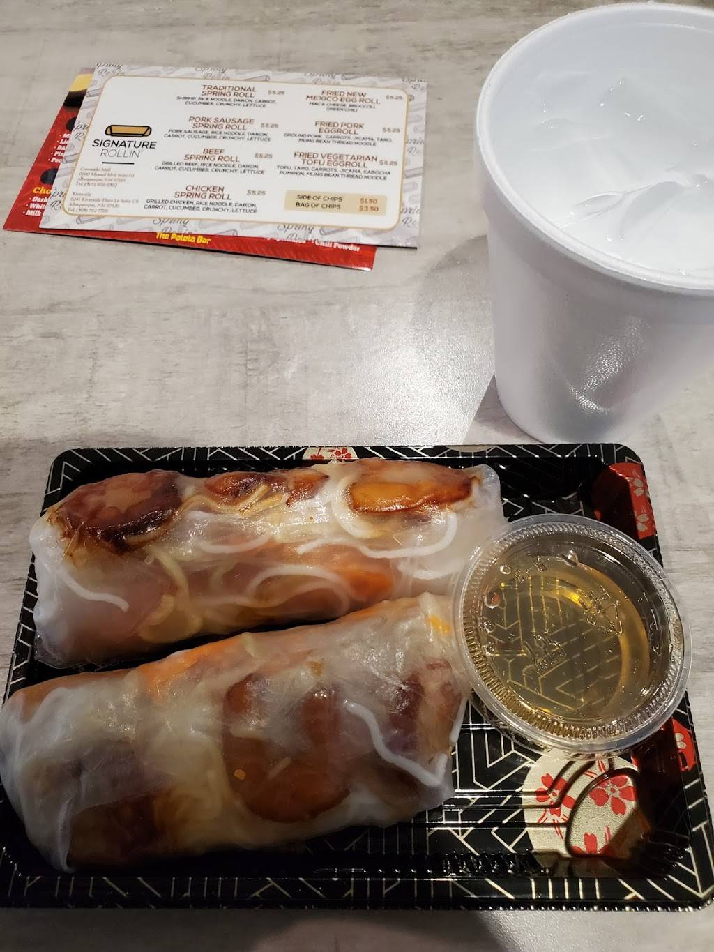 Spring Rollin | restaurant | 6600 Menaul Blvd NE, Albuquerque, NM 87110, USA | 5057927786 OR +1 505-792-7786