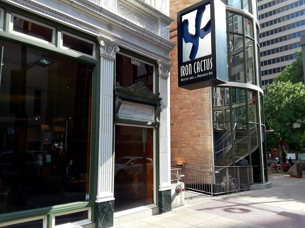 Iron Cactus Mexican Restaurant and Margarita Bar | restaurant | 1520 Main St, Dallas, TX 75201, USA | 2147494766 OR +1 214-749-4766