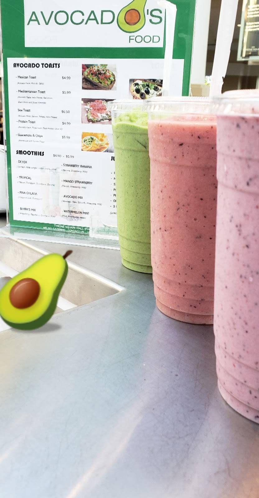 Avocados Food | restaurant | 11401 Pines Blvd k-907, Pembroke Pines, FL 33026, USA | 7864495962 OR +1 786-449-5962