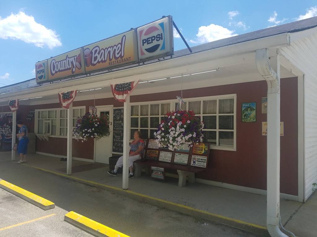 Country Barrel Restaurant | restaurant | 6179 Cincinnati Brookville Rd, Okeana, OH 45053, USA | 5137174084 OR +1 513-717-4084
