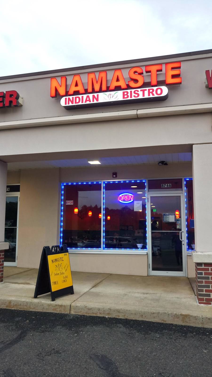 Namaste Indian Bistro | restaurant | 876 E Street Rd, Warminster, PA 18974, USA | 2676846422 OR +1 267-684-6422