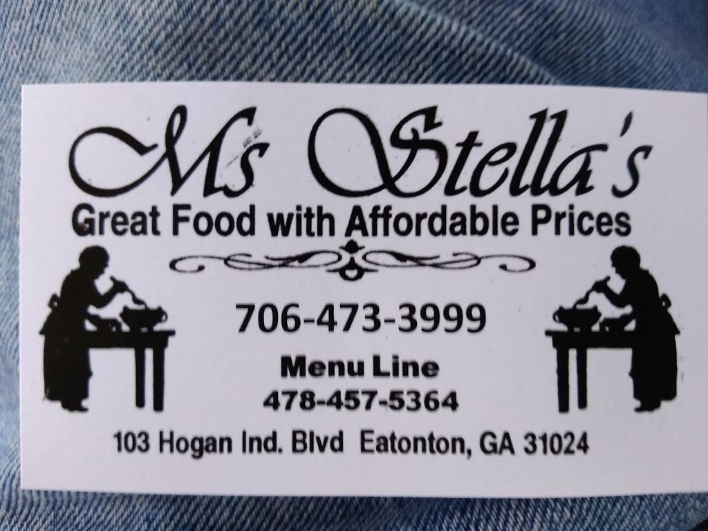 Ms Stellas | restaurant | 103 Hogan Industrial Blvd, Eatonton, GA 31024, USA | 7064733999 OR +1 706-473-3999