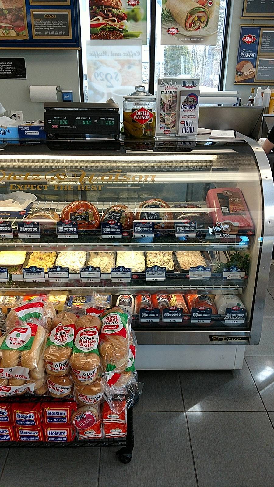 Oxford Market, Oxford Mass | cafe | 676 Main St, North Oxford, MA 01537, USA | 5087316042 OR +1 508-731-6042