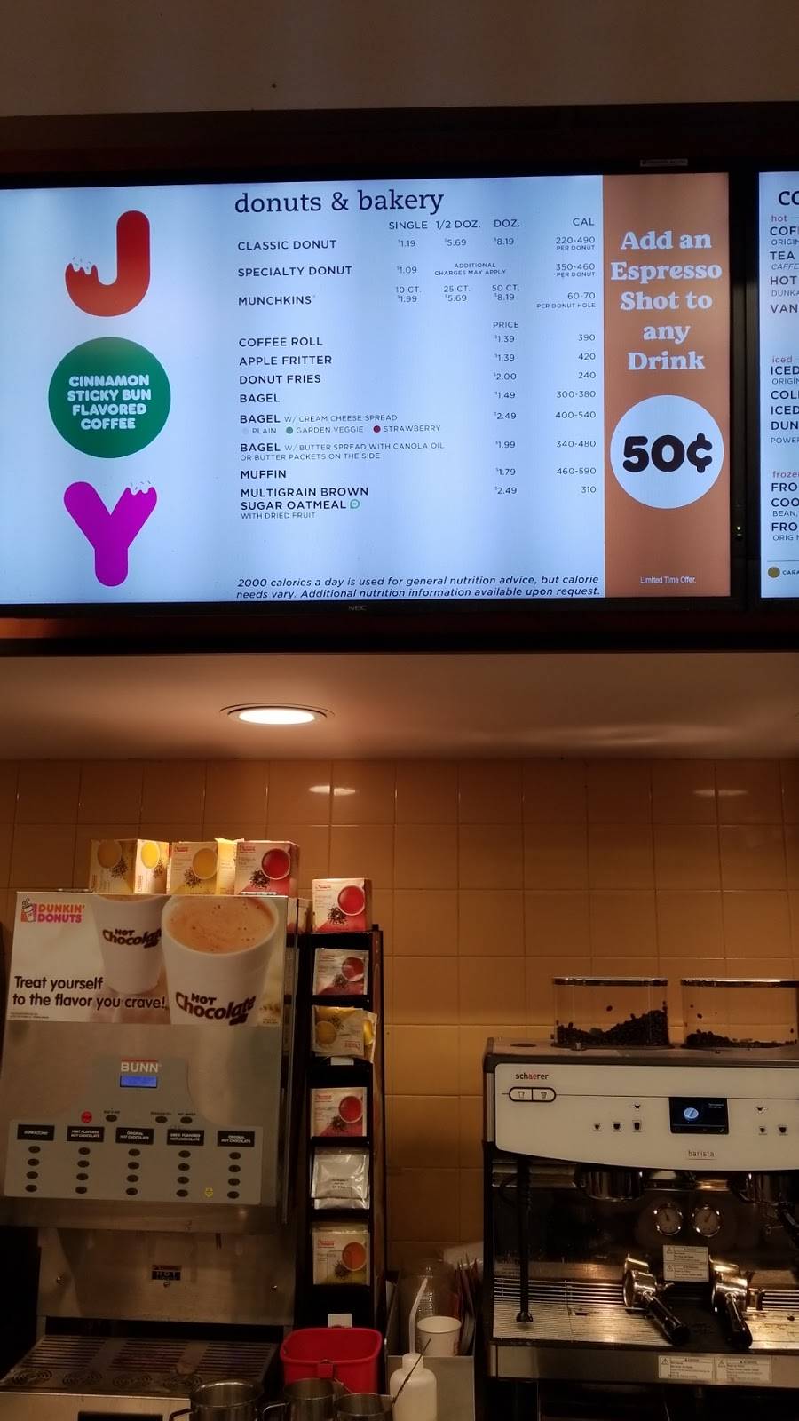 Dunkin | bakery | 876A Lexington St, Waltham, MA 02452, USA | 7818939880 OR +1 781-893-9880