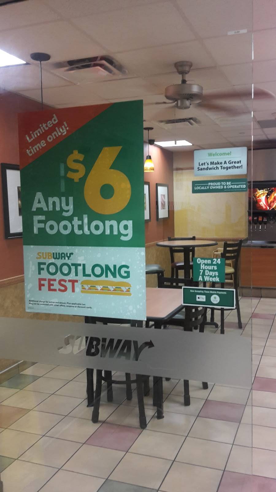 Subway | restaurant | 3100 SW 62nd Ave, Miami, FL 33155, USA | 3056657309 OR +1 305-665-7309