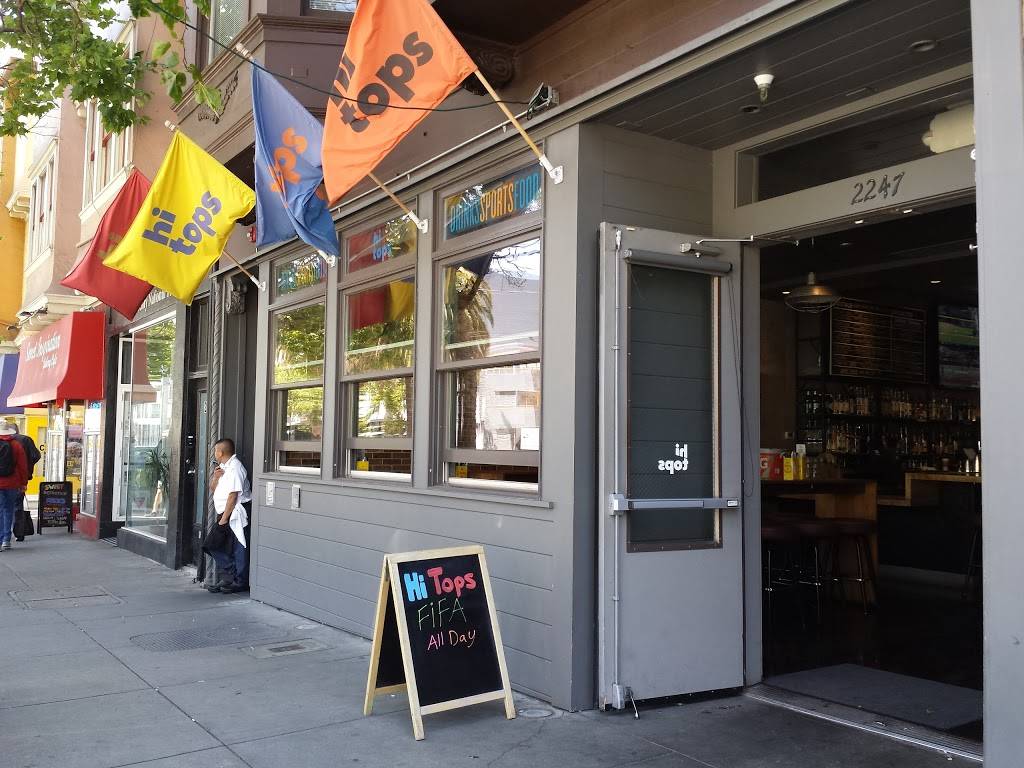 Hi Tops | restaurant | 2247 Market St, San Francisco, CA 94114, USA | 4155512500 OR +1 415-551-2500