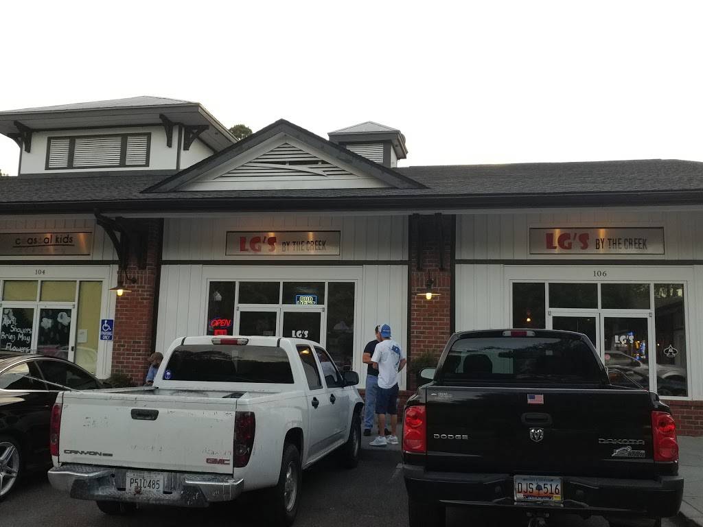 LGs By The Creek | restaurant | 1005 Tanner Ford Blvd #105, Hanahan, SC 29410, USA | 8435538046 OR +1 843-553-8046