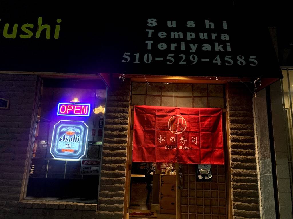 Sushi Matsu | restaurant | 10561 San Pablo Ave, El Cerrito, CA 94530, USA | 5105294585 OR +1 510-529-4585
