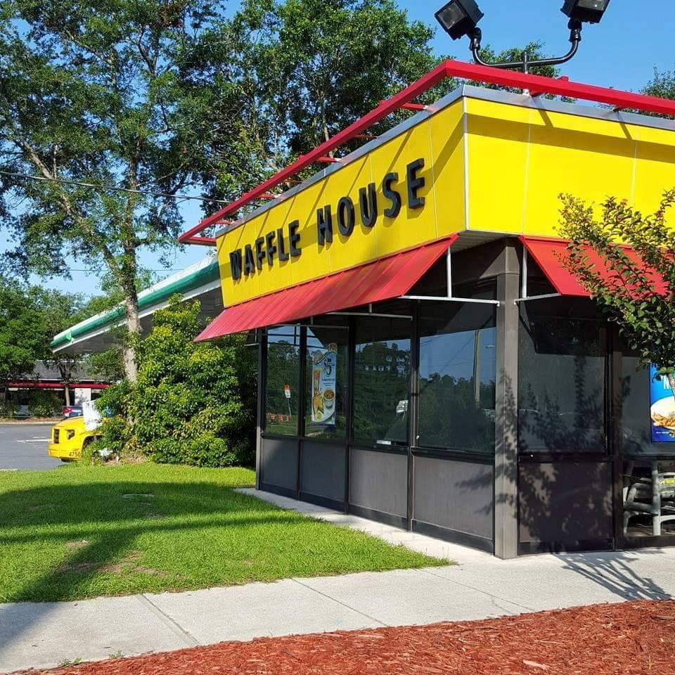 Waffle House | meal takeaway | 1072 Airport Rd, Jacksonville, FL 32218, USA | 9047413731 OR +1 904-741-3731