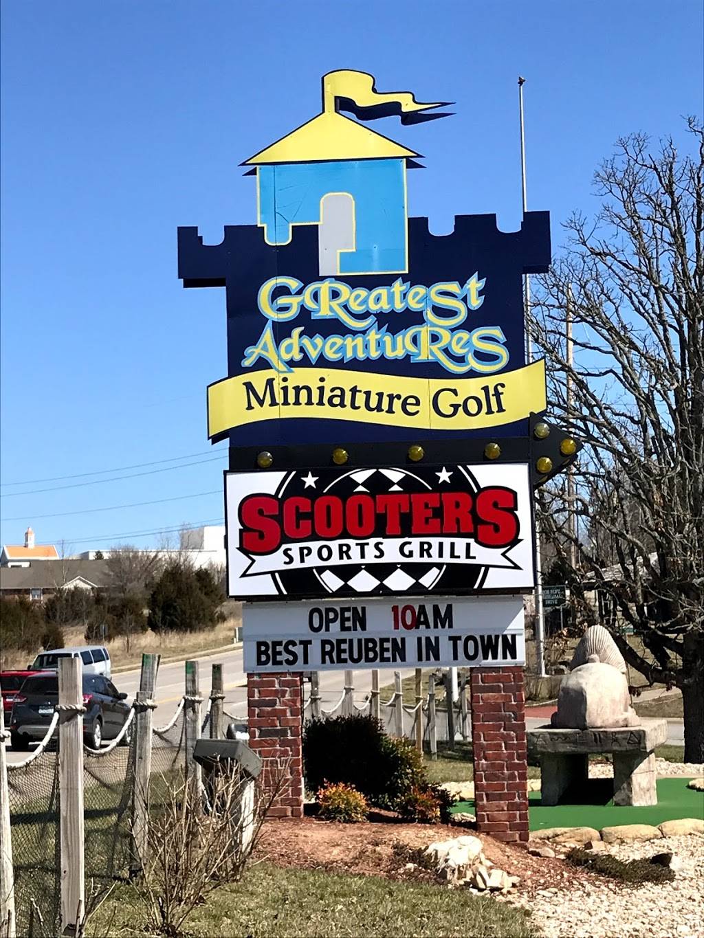 Greatest Adventures Miniature Golf | restaurant | North, 4800 Gretna Rd, Branson, MO 65616, USA | 4173320888 OR +1 417-332-0888