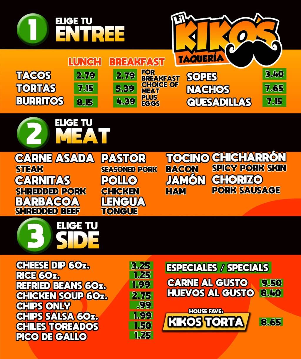 Kikos Taco Shop | restaurant | 4324 Shallowford Rd, Marietta, GA 30062, USA | 6787611185 OR +1 678-761-1185