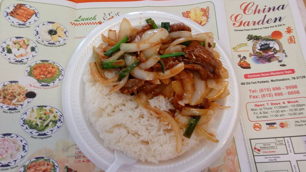 China Garden | restaurant | 2480 Old Fort Pkwy, Murfreesboro, TN 37128, USA | 6158969998 OR +1 615-896-9998