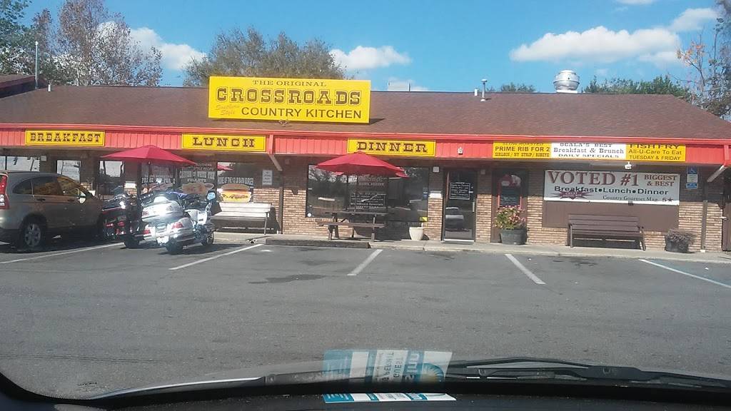 Crossroads Country Kitchen | restaurant | 7947 FL-40, Ocala, FL 34482, USA | 3522371250 OR +1 352-237-1250